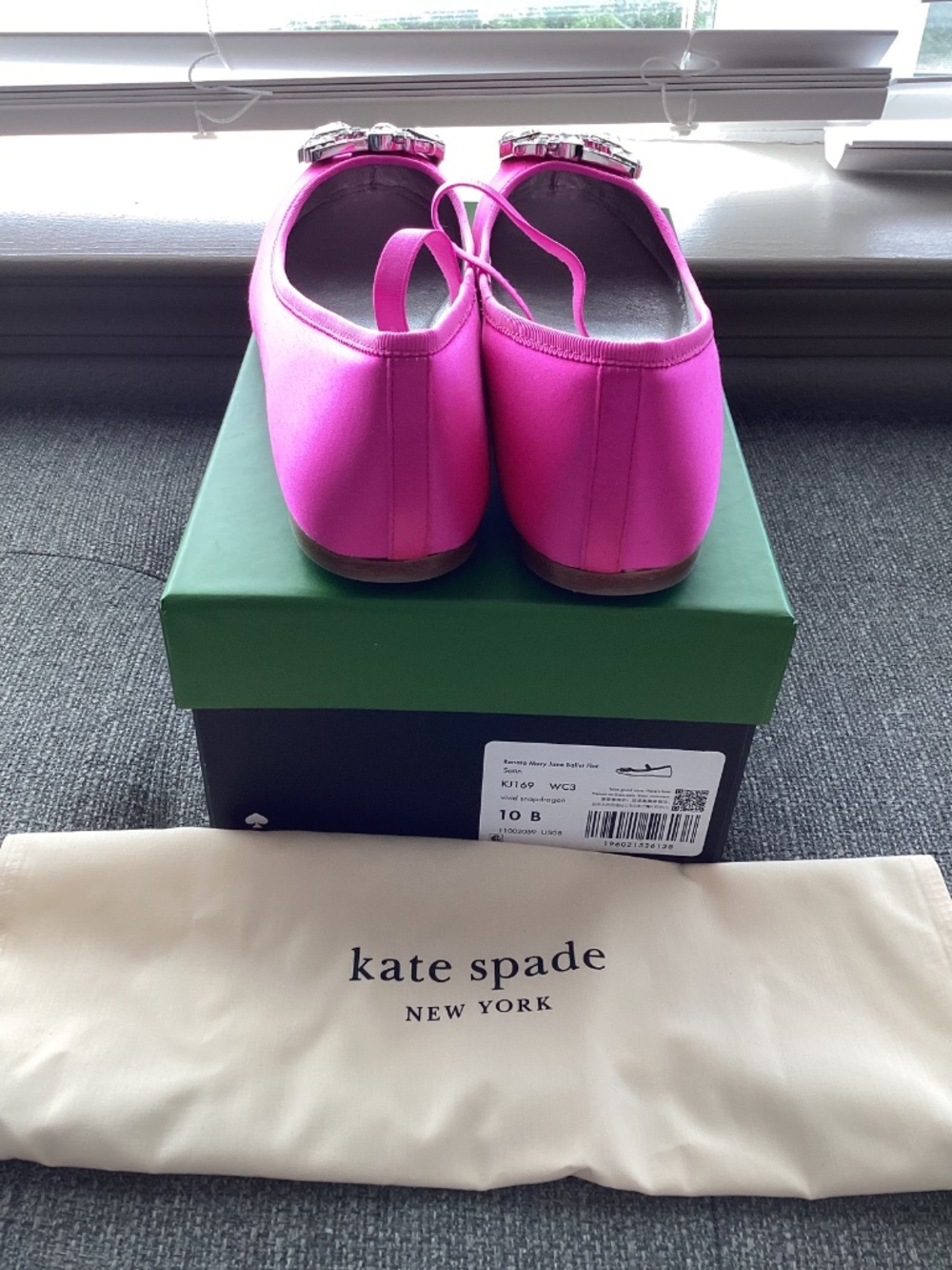 kate spade new york Women's Renata Mary Jane Ballet Flats, size 10 - Picture 2 of 10
